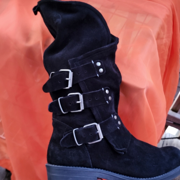 Coolway Alida black suede boots - Picture 3 of 9